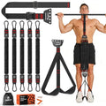 SERTT Adjustable Pull Up Assistance Band, Heavy Duty Assisted Pull Up Bands Support 375lbs, Upgrade Pull Up Bar Resistance Band for Assist Pullup Home Gym Strength Training - color: Black