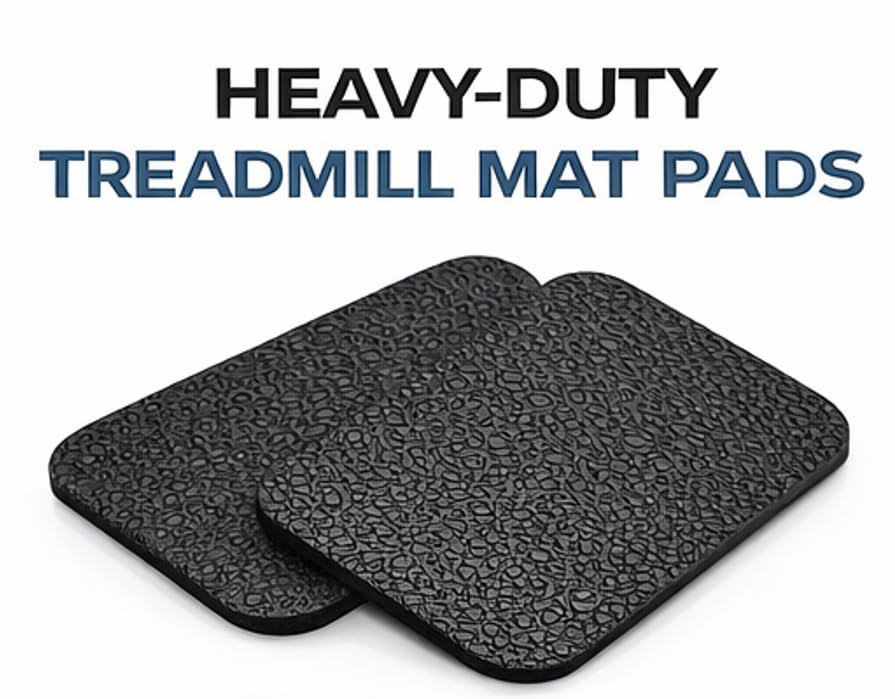 Lastforever Treadmill Mat for Home Gym, Heavy-Duty Exercise Equipment Mat, Non-Slip & Floor Protection Pad for Treadmills, Ellipticals & Fitness Machines