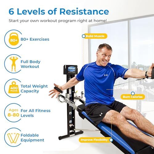 Total Gym - color: Black, Blue, Chrome, size: XLS