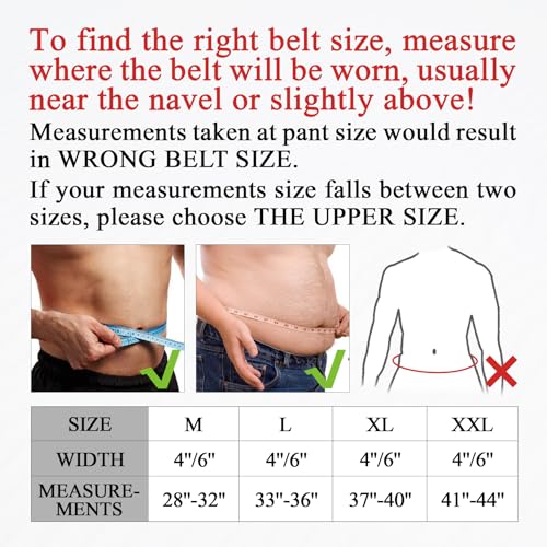 Leather Weightlifting Belt, 10 Adjustable Holes, 4”Width, Double Prong Power Belt for Gym Bodybuilding, weightlifting, powerlifting, squats and deadlifts - color: 6-Inch Brown, size: 28"-32"