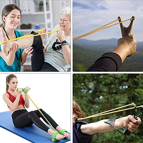 Feelers Natural Latex Rubber Tubing Tube 1/16" (1.7mm) ID x 3/16" (4.5mm) OD Speargun Band Slingshot Catapult Tube Rubber Hose, 1M Length - size: 1.7mm*4.5mm, style: 1M