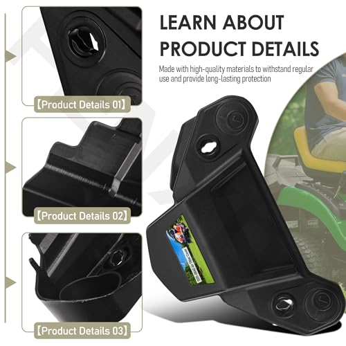 11011-0920 Air Filter Case Kit for Kaw-asaki FS481V FS541V FS600V Mower Engines - Black