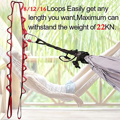 2Pcs Adjustable Anti-Gravity Chrysanthemum Swing Flying Stretch Belt Rope Climbing Daisy Chains Extension Yoga Belt Hanging - color: Black, size: 1.8M