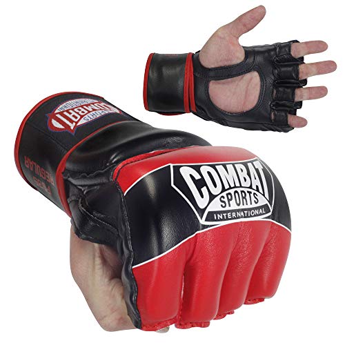 Combat Sports Pro Style Grappling MMA Gloves - color: Pink, size: Small