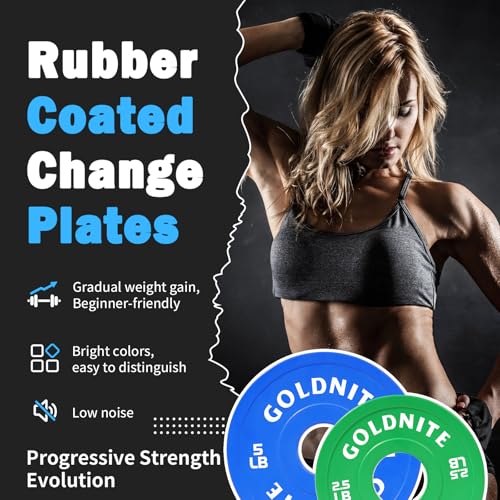 Change Plates Set 1.25LB 2.5LB 5LB Set Fractional Weight Plate Olympic Bumper Plates for Cross Training Steel Insert Strength Training Weight Plates - color: (2.5LB+5LB)x2