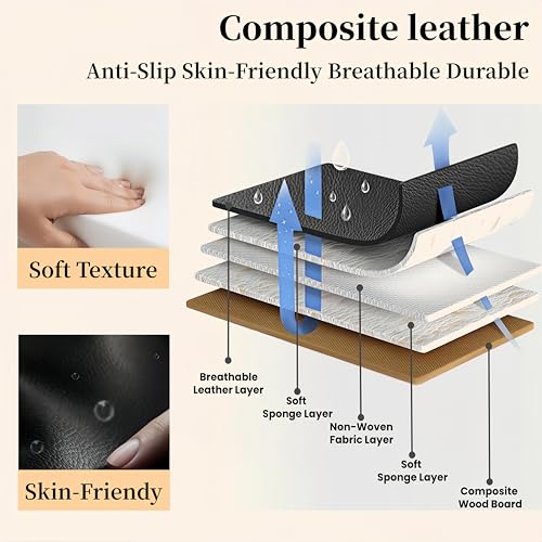 550 LBS Stainless Steel Stretch Machine, 240° Rotation Split Machine, Adjustable Leg Stretcher Machine with Silent Wheels, Leg Stretcher for Home/Gym/Yoga/Dancers, Split Machine for Flexibility - color: Black (New Version)