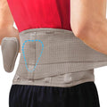 Sparthos Back Brace for Women & Men, Sciatica, Lower Back Pain - Taupe-SM - color: Desert Taupe, size: Small (Pack of 1)