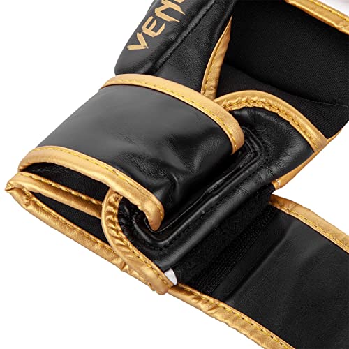 Venum Challenger 3.0 Sparring Gloves - color: White/Black/Gold, size: Small