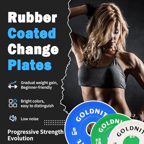Change Plates Set 1.25LB 2.5LB 5LB Set Fractional Weight Plate Olympic Bumper Plates for Cross Training Steel Insert Strength Training Weight Plates - color: (1.25LB+2.5LB+5LB)x2