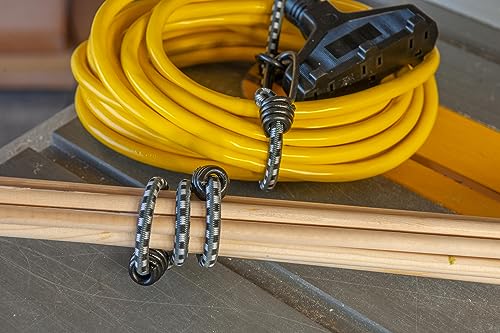 Keeper - 18” Vinyl Coated Bungee Cord, 10 Pack - UV and Weather-Resistant - size: 10-Pack, style: 18”