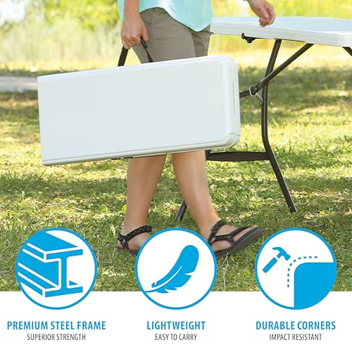 LIFETIME 80503 5-Foot Fold-in-Half Bench