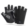 FGSS Workout Gloves for Men Women Exercise Gloves for Weight Lifting Fitness Cycling Gym Training with Grip Cushion Pads - color: Black-M