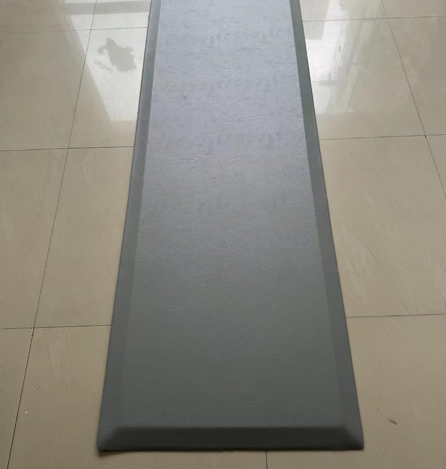 Fall Protection Mat for Elderly - Cushion Safety Mat Reduces Impact - Anti-Slip Fall Mats for Elderly - Bedside Floor Mats-24''x70''x3/4''-Grey - color: Grey