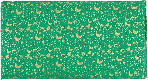 Nature's Approach Basic Herb Pack Heating Pad, Green | 12-herb aromatherapy rice & flaxseed fill for hot or cold therapy on neck, back, shoulders & more - style: Celestial Green