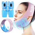 REVIX Wisdom Tooth Ice Pack Wrap with 3D Sewing Design Face Ice Wrap for Jaw, TMJ, Oral Discomfort, Teeth Removal and Dental Implants, Super Snug Fit with 4 Hot Cold Packs Reusable, Pink - style: Pink-Pack 1