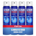 Ozium 3.5 Oz. Air Sanitizer and Odor Eliminator | For Homes, Cars, Offices and More, Original Scent, 4 Pack - size: 3.5 Ounce (Pack of 4)