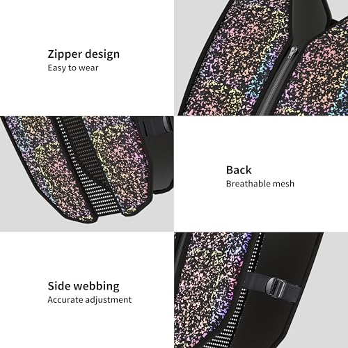 PROIRON Weighted Vest Soft Washable for Men Women 6.5lbs/11lbs/17.5lbs/22lbs,Fully Reflective Running Weight Vest,No Leakage Weighted Vest for Fitness,Workout,Weight Loss,Strength Training - size: 11 lb