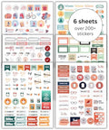 Lamare Planner Stickers for Students and College Stickers for Journaling - style: Student Stickers