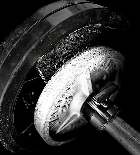 Speed Collar, Fastest Bar Clips for Weightlifting Powerlifting Bodybuilding and Olympic Lifting - color: black