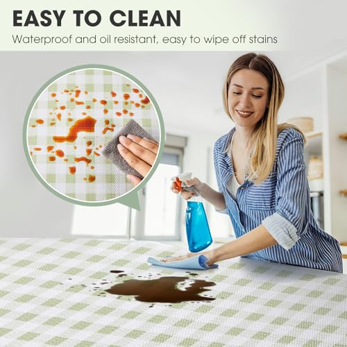Drawer and Shelf Liner, Non-Slip Kitchen Cabinet Liners Non-Adhesive Thick Strong Grip Waterproof Washable Mats Protect Dresser Shelves Cupboard Bathroom Cabinets, Sage Green, 12 in X 10 FT - color: Sage Green Plaid, size: 11.8"W x 118"L