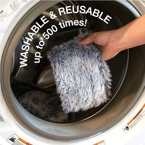 Bona Microfiber Dusting Pad for Multi-Surface Floors - Fits all Bona Mops - Attracts and Picks Up Dust, Pet Hair, and Dirt on Wood, Stone, Tile, Laminate, and Vinyl Floors - style: Microfiber Dusting Pad