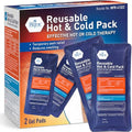 MED PRIDE Reusable Hot & Cold Gel Ice Packs, Flexible Compress, 2-Pack