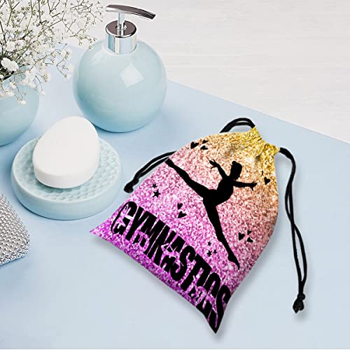 Gymnastics Drawstring Grip Bags Small Drawstring Bag Waterproof Gym Storage Pouch For Holding Gymnastics Grips - color: Gymnastics 5