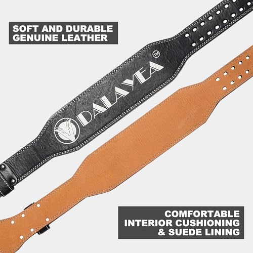 Weight Lifting Belt Gym Fitness, Padded Cowhide Leather Weightlifting Belt, Functional Powerlifting Belt Adjustable Weightlifting Belt - color: Blue, size: X-Large