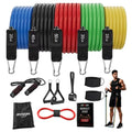 Resistance Bands, Exercise Bands，Resistance Bands for Working Out, Work Out Bands with Handles for Men and Women Fitness, Strength Training Home Gym Equipment