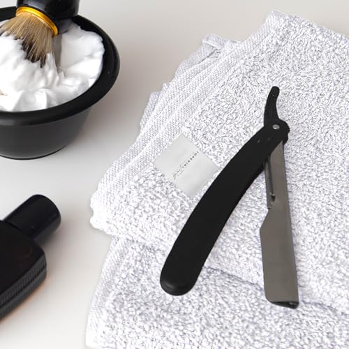 Hand Towels (Pack of 24) White Economy Towels Salon Towels - 100% Cotton Spa Towel– 16 x 27 Inches Highly Absorbable, Facial, Gym, Hair Face Towels Bulk - color: White, size: HAND TOWEL PACK OF 24 16X26