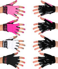 Mighty Grip Pole Dancing Gloves with Tack Strips for Gripping The Pole (1 Pair) - color: White, size: X-Small
