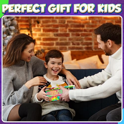 Rainbow Sports Balls for Kids & Toddlers - (Pack of 4) 8.5-Inch Neon Sport Ball Set Includes Football, Soccer, Basketball, & Playground Balls, Toy Balls for Indoor/Outdoor - color: Rainbow, size: 8.5 Inch