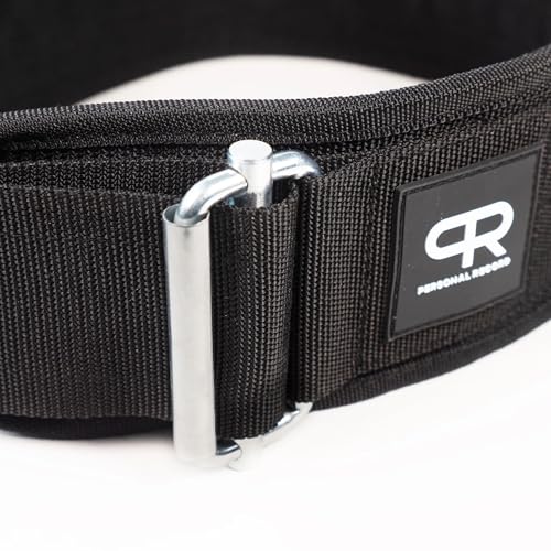 PR Personal Record Quick-Lock Weightlifting Belt – Ergonomic Fit, Durable and Lightweight Construction, Secure Fit and Performance, Power Weight Olympic Lifting, Men and Women