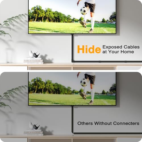 Delamu 157in Cord Hider, Cord Cover Wall Cable Management, Paintable Wire Cover for Cords, Cable Hider Raceway Kit, Cable Cover Concealer, Wire Hiders for TV on Wall, 10 X L15.7 W1.18 H0.6in, Black - color: Black, size: 157in L x 1.18in W x 0.6in H