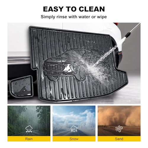 TTX LIGHTING Cargo Liner for 2024 2025 2026 Chevy Trax | Custom Fit Trunk Mat for Chevrolet Trax 2024 2025 2026 All Weather Protection Waterproof Cargo Tray - style: Cargo Liner