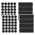68 Pcs Pad Non Slip Stickers, Self Adhesive Rubber Grips for Furniture to Prevent Sliding with Strong Grip, Noise Reducing Non Slip Pads, for Chairs,Tables, Floors