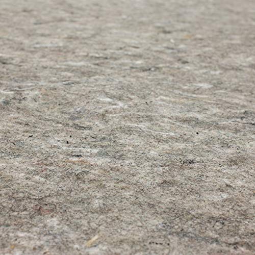 Mohawk Home Non Slip Rug Pad 6' Square- 1/4" Thick Felt + Latex Rubber Gripper - Dual Surface Cushion for Hardwood, Carpet, Tile Floors, Made in USA - size: 6' x 6' (Square), style: 1/4 Inch Dual Surface Rug Pad