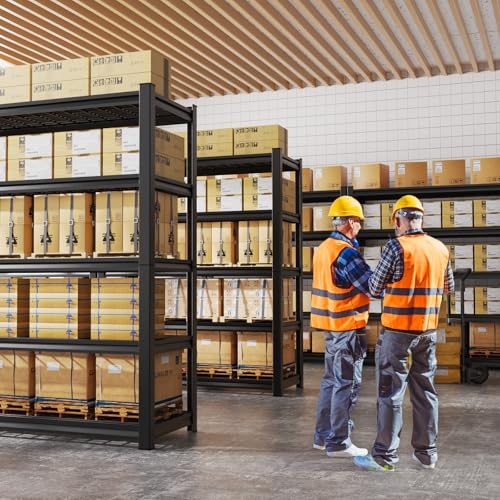 72"Hx59"Wx20"DGarage Shelving-2500 lbs 5 Tier Storage Shelves,Adjustable Heavy Duty Metal Shelving Unit and Storage Large Wire Rack,Utility Steel Shelf for Warehouse Industrial Pantry Basement - size: Wire/59"Wx20"Dx72"H