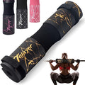Squat Pad Barbell Pad for Workout, Neck & Shoulder Protective Foam - color: Gold Marble