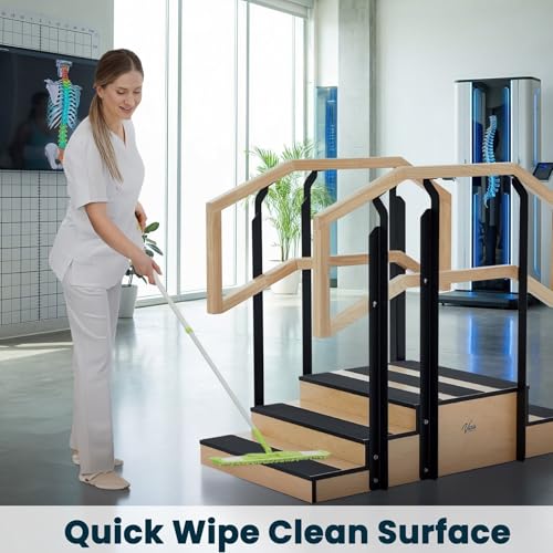 VivaComfort 30-Inch Up & Down Rehab Physical Therapy Steps, 500 LB Bariatric Weight Capacity
