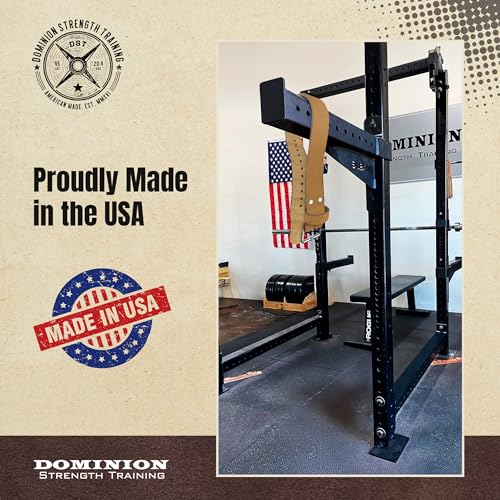 Leather Weight Lifting Belt - Hand Crafted In USA – Starting Strength - Powerlifting Support - Single Ply - 3-Inch Wide, 6mm Thick - Stainless Steel Roller Buckle - size: SM, 25-35" Waist size not pants size