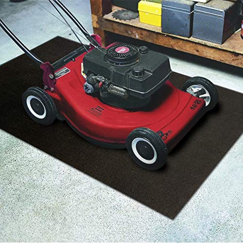 LINLA Premium Absorbent Oil Mat Contains Liquid Garage Floor Mat, Reusable, Washable, Protects Garage Floor or Driveway Surface, Shop,Parking, 30x39 inches - size: 30" x 39"