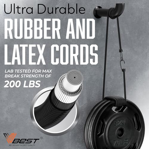 Bungee Cords with Hooks 12Pcs Set - Heavy Duty Outdoor Assorted Sizes | Black Rubber Bungy Set Short to Extra Long Sizes - Strong Bungie Straps - UV & Weather Resistant 200lb Strength - size: 12 Pcs Assorted Sizes