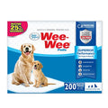 Four Paws Wee-Wee Superior Performance Unscented Puppy Pee Pads for Dogs & Puppies, Quilted Leak-Proof Dog Housebreaking Potty Training Floor Protection, Pet Supplies, 22" x 23", 200 Count - size: 200 Count