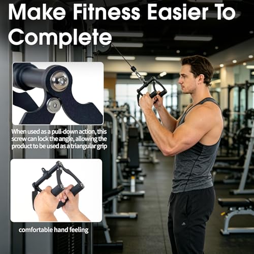 Dual Head and Single Head Landmine Base, 360° Rotating,2 inch - Landmine Base Gym Equipment - T Bar Row Landmine Attachment For Barbell - Home or Small Spaces - T Bar Row Platform for Deadlift Squat Tricep Exercises - color: Black-AGTL