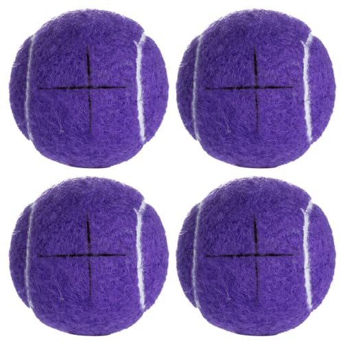 Walker Tennis Balls Precut Tennis Balls for Walkers 4PCS Walkers Legs Universal Precut Glide Balls, Heavy Duty Long Lasting Felt Pad Glide Coverings - color: Purple