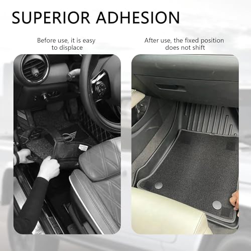 20PCS Car Floor Mat Retainer for Automotive Carpet,Super-Adhesive Hidden Car Mat Clips Keep Car Mats from Sliding,Universal Anti Skid Mat for Truck Mats,Car Seat Cushion (20PCS) - color: 20PCS