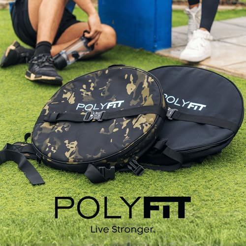 Polyfit PL8 Backpack for Olympic Weight Plates - Weighted Backpack for Strength Training, Rucking, and Gym Workouts - OD GREEN - color: Green
