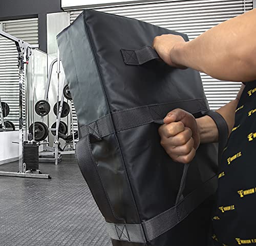 Kapler Football Blocking Pad Kicking Shield for Basketball Martial Arts Training - High Density Foam 5 Handles Strike Dummy for Lacrosse Hockey MMA Sports - 24x16inch