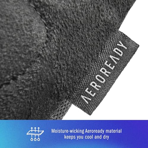 adidas Essential Training & Weightlifting Gloves, Fingerless Workout Gloves - color: Blue, size: Small